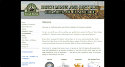Desktop Screenshot of brucemineschamber.com